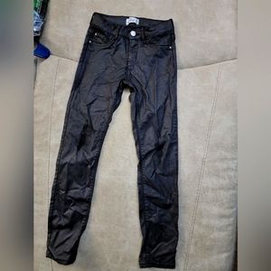 Girls pants black with multi color sparkle throughout!